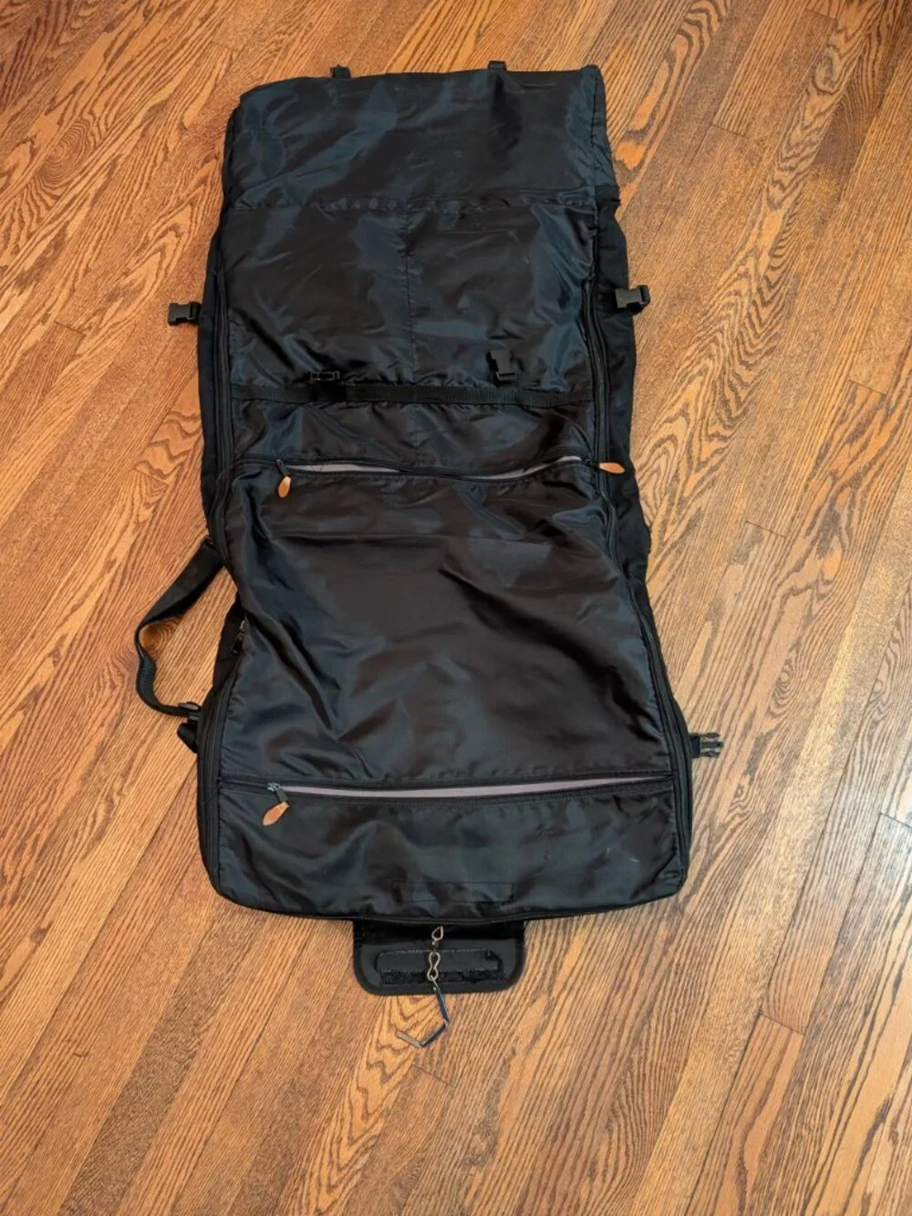 Vintage Dior Luggage Set – 2 Piece Canvas Leather Black Duffle Garment